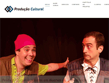 Tablet Screenshot of producaocultural.com.br